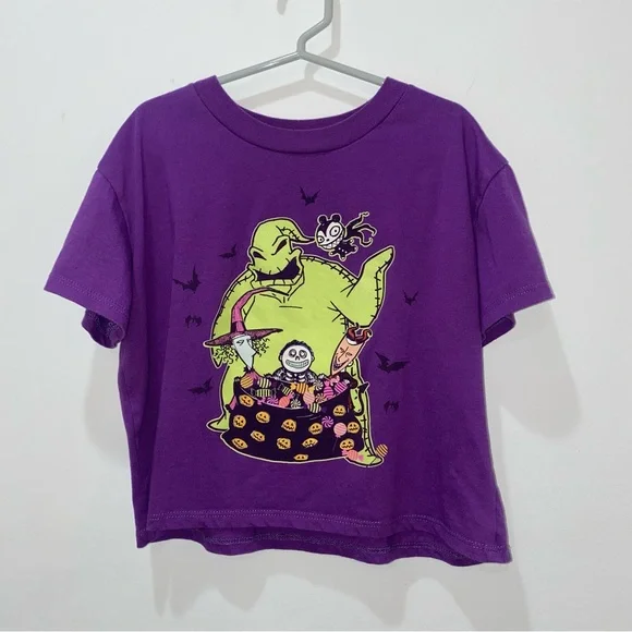 Disney Nightmare Before Christmas Children’s Tee, Girls 7/8, 60% Cotton - Picture 3 of 7